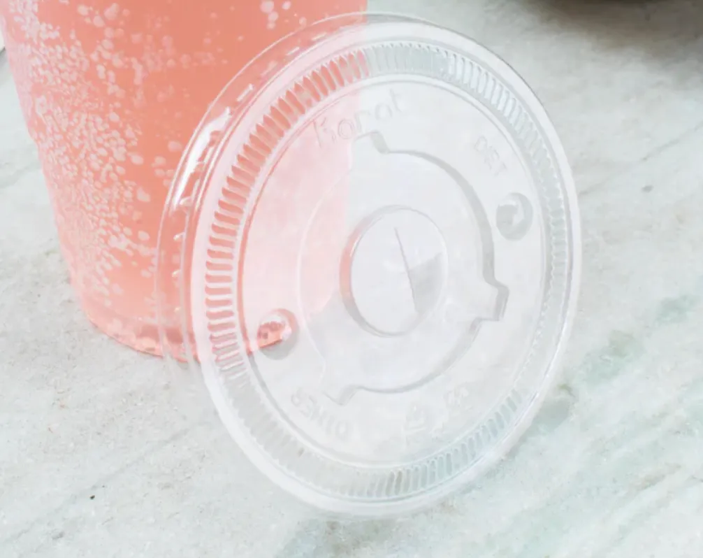 [C-KCL1045] 32 oz Cup Lids / PET - 104.5 mm